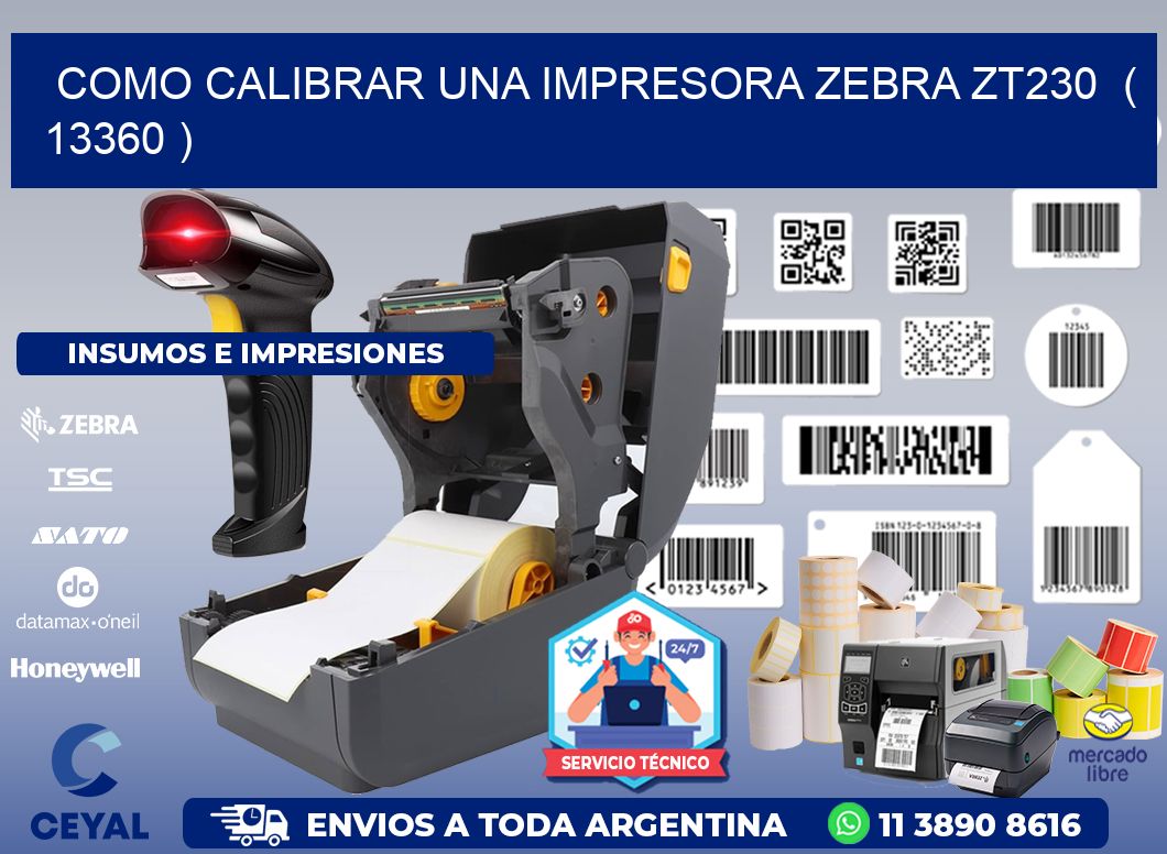 como calibrar una impresora zebra zt230  ( 13360 )