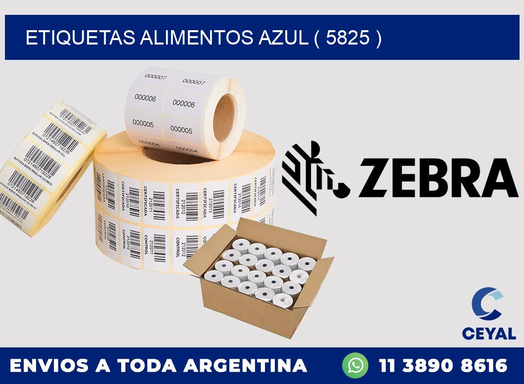 etiquetas alimentos azul ( 5825 )