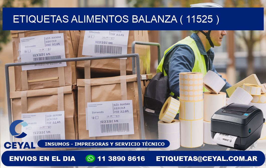 etiquetas alimentos balanza ( 11525 )