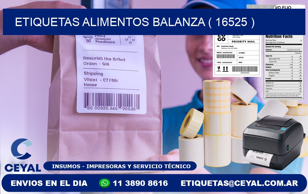 etiquetas alimentos balanza ( 16525 )