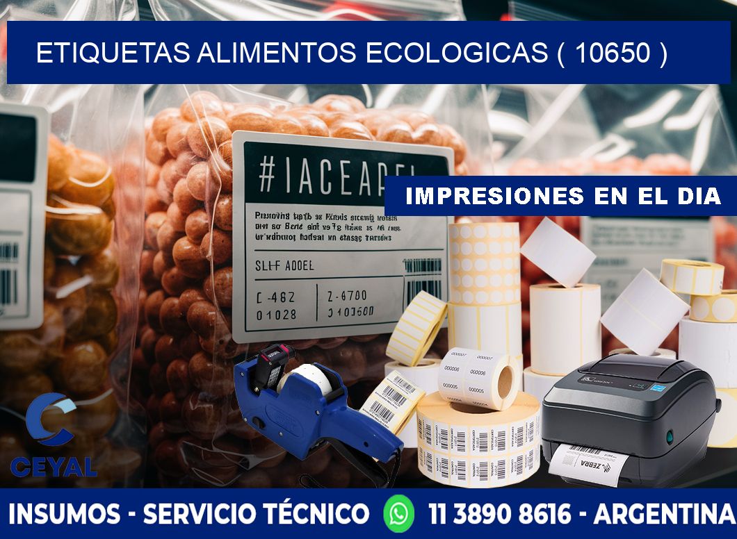 etiquetas alimentos ecologicas ( 10650 )