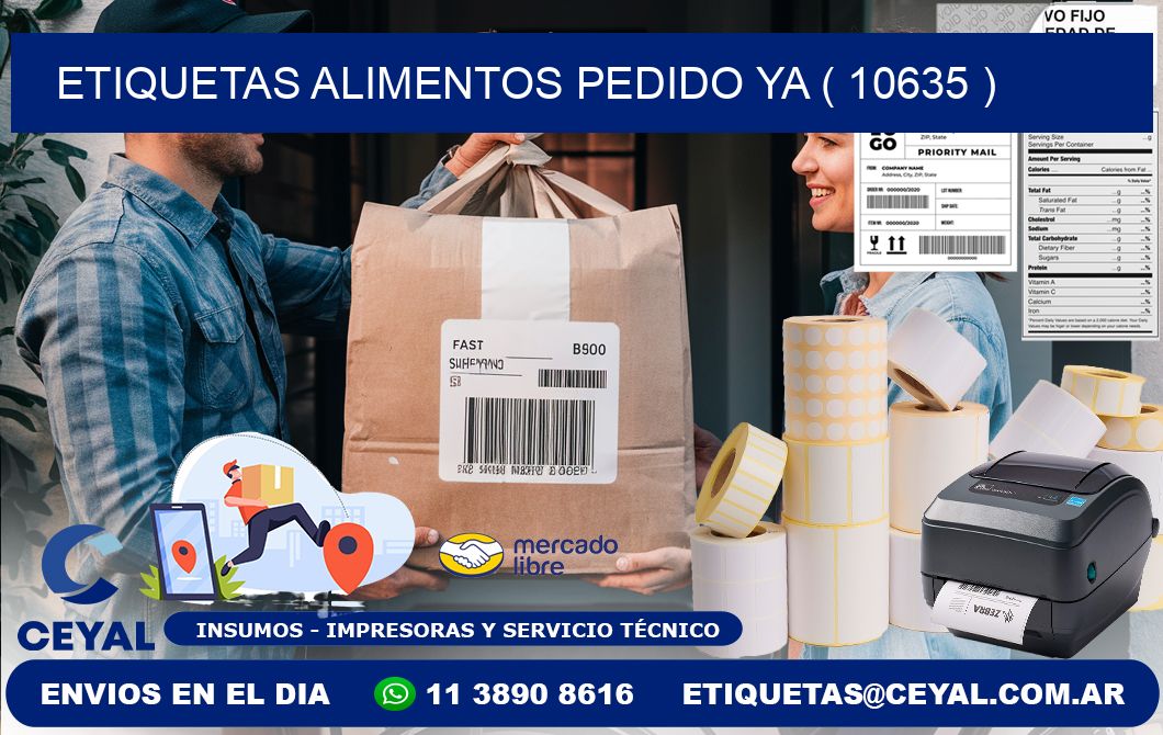 etiquetas alimentos pedido ya ( 10635 )