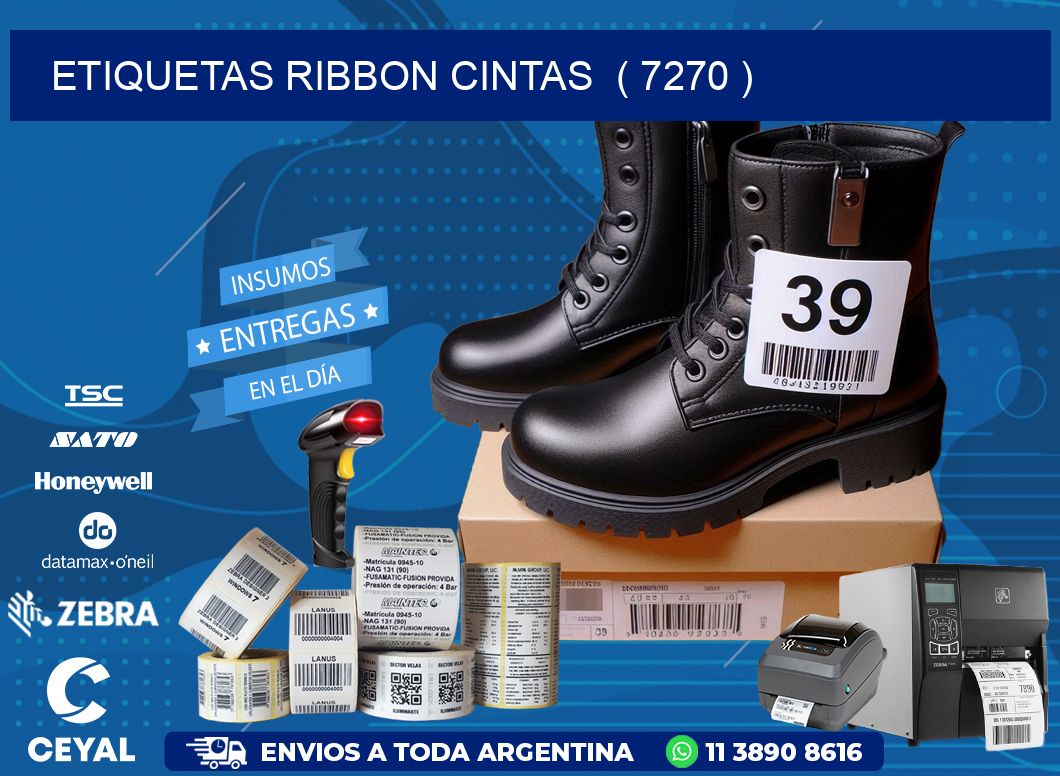 etiquetas ribbon cintas  ( 7270 )