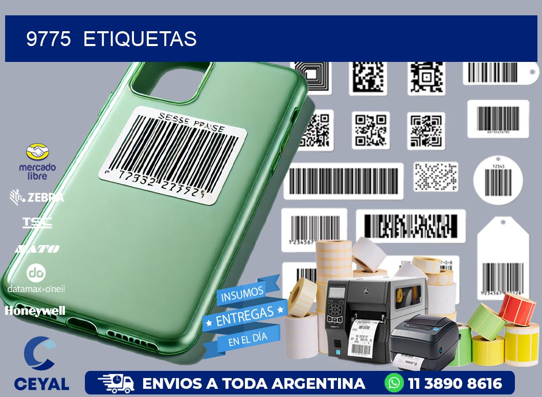 9775  ETIQUETAS