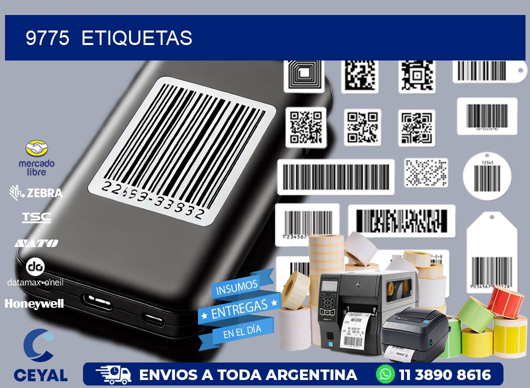 9775  ETIQUETAS