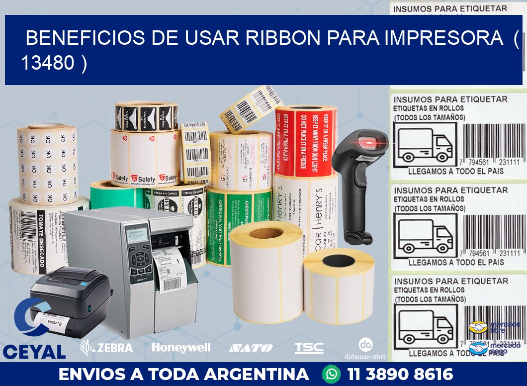 BENEFICIOS DE USAR RIBBON PARA IMPRESORA  ( 13480 )