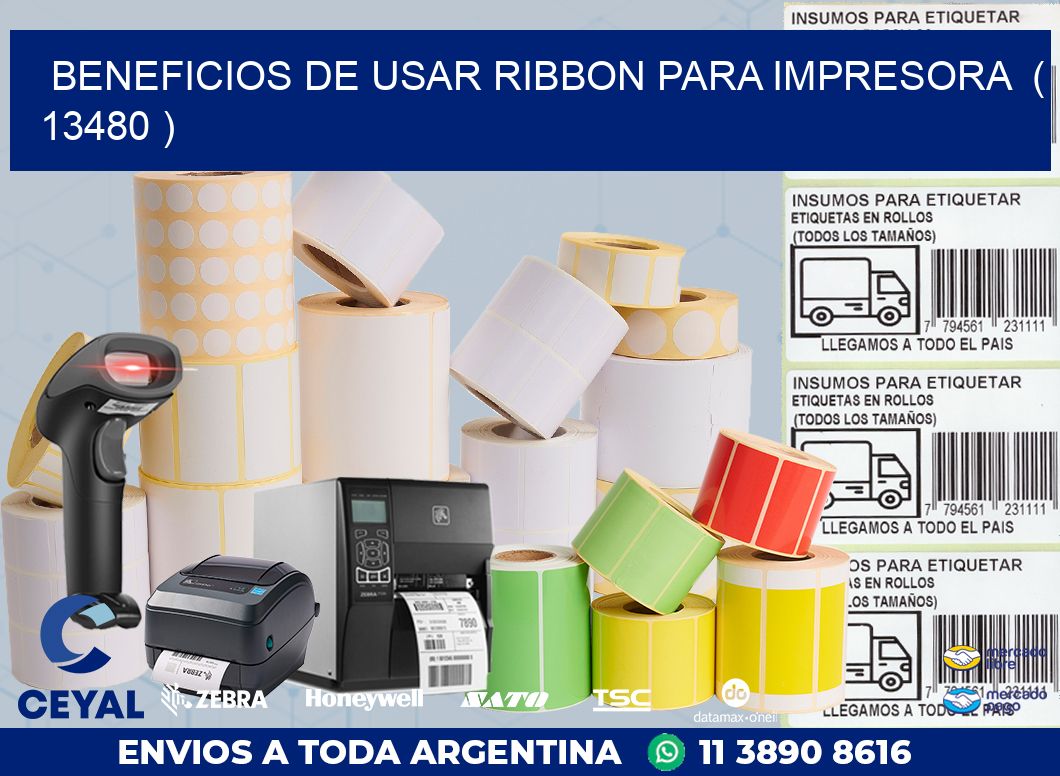 BENEFICIOS DE USAR RIBBON PARA IMPRESORA  ( 13480 )