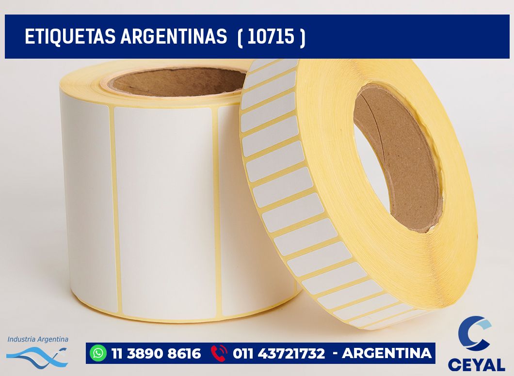 ETIQUETAS ARGENTINAS  ( 10715 )