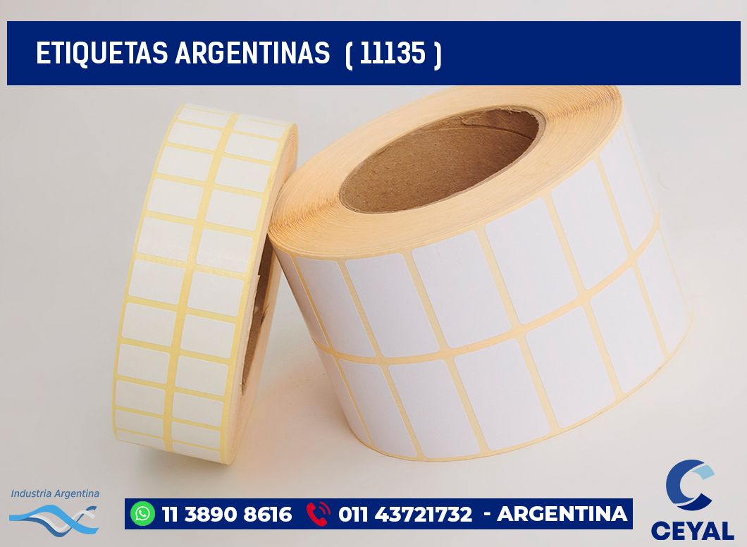 ETIQUETAS ARGENTINAS  ( 11135 )