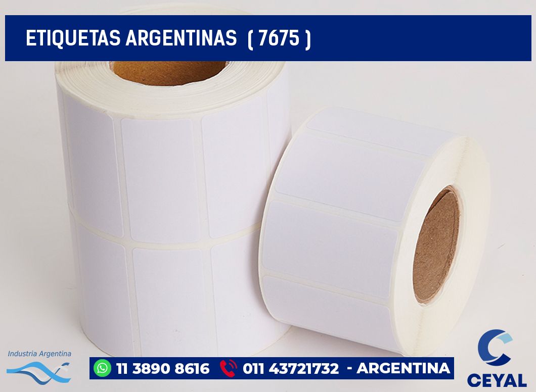 ETIQUETAS ARGENTINAS  ( 7675 )