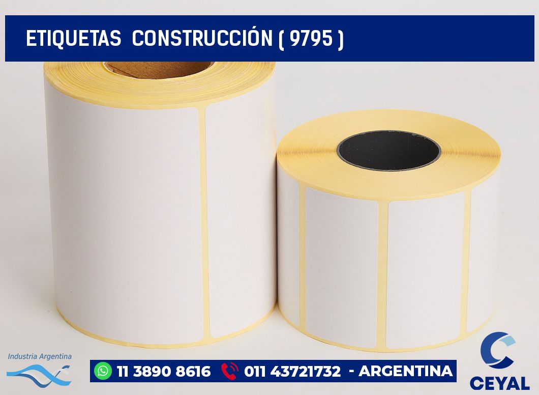 ETIQUETAS  CONSTRUCCIÓN ( 9795 )