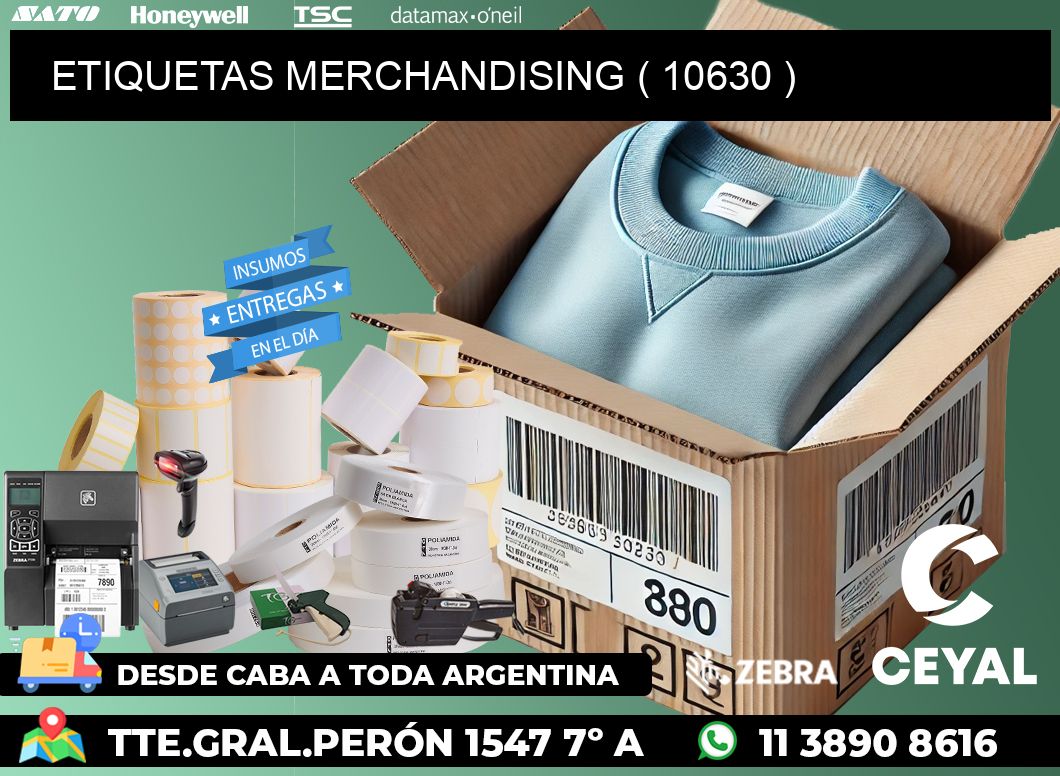 ETIQUETAS MERCHANDISING ( 10630 )