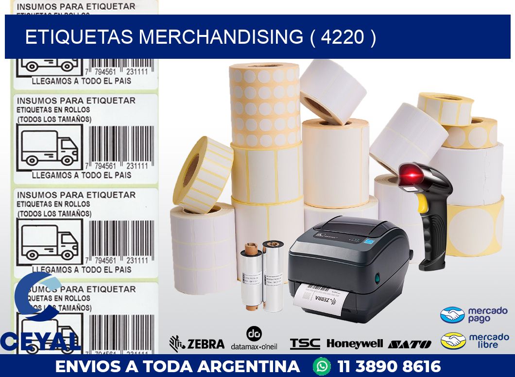 ETIQUETAS MERCHANDISING ( 4220 )