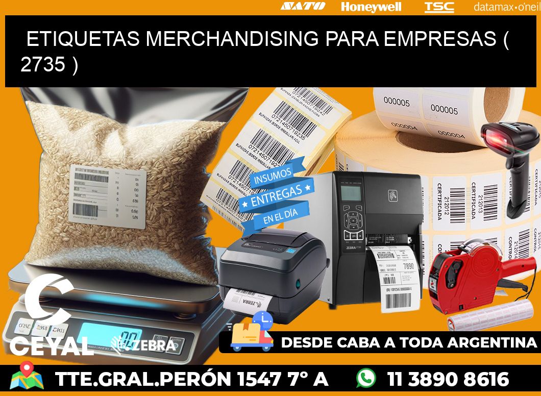 ETIQUETAS MERCHANDISING PARA EMPRESAS ( 2735 )