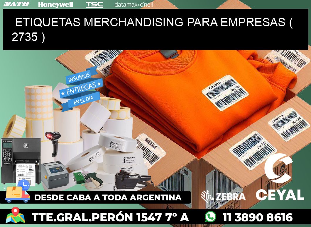 ETIQUETAS MERCHANDISING PARA EMPRESAS ( 2735 )