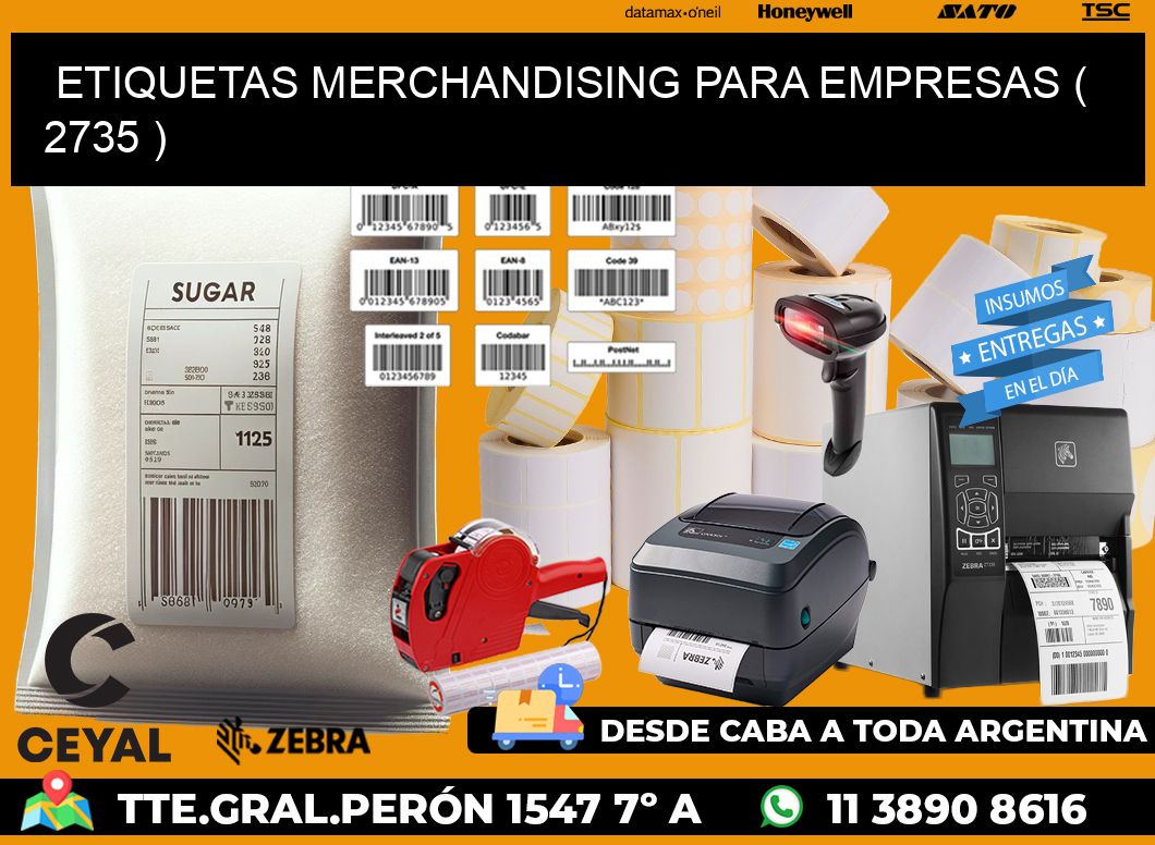 ETIQUETAS MERCHANDISING PARA EMPRESAS ( 2735 )