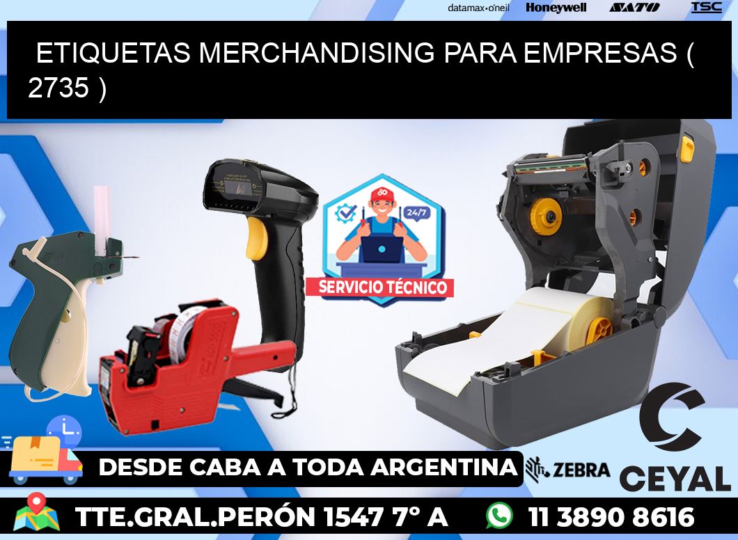 ETIQUETAS MERCHANDISING PARA EMPRESAS ( 2735 )