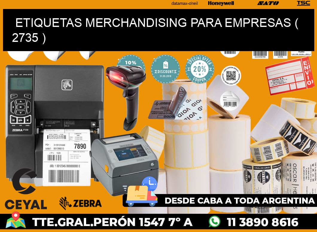 ETIQUETAS MERCHANDISING PARA EMPRESAS ( 2735 )