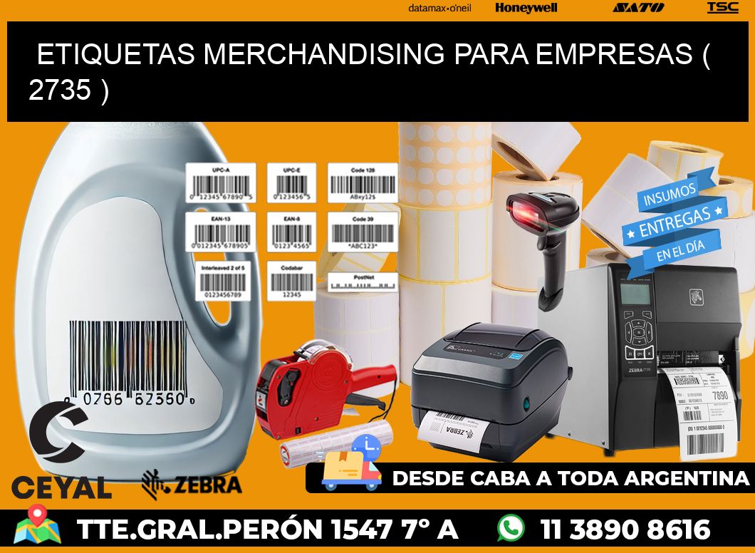 ETIQUETAS MERCHANDISING PARA EMPRESAS ( 2735 )