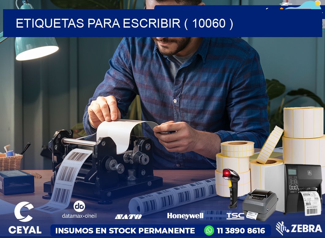 ETIQUETAS PARA ESCRIBIR ( 10060 )