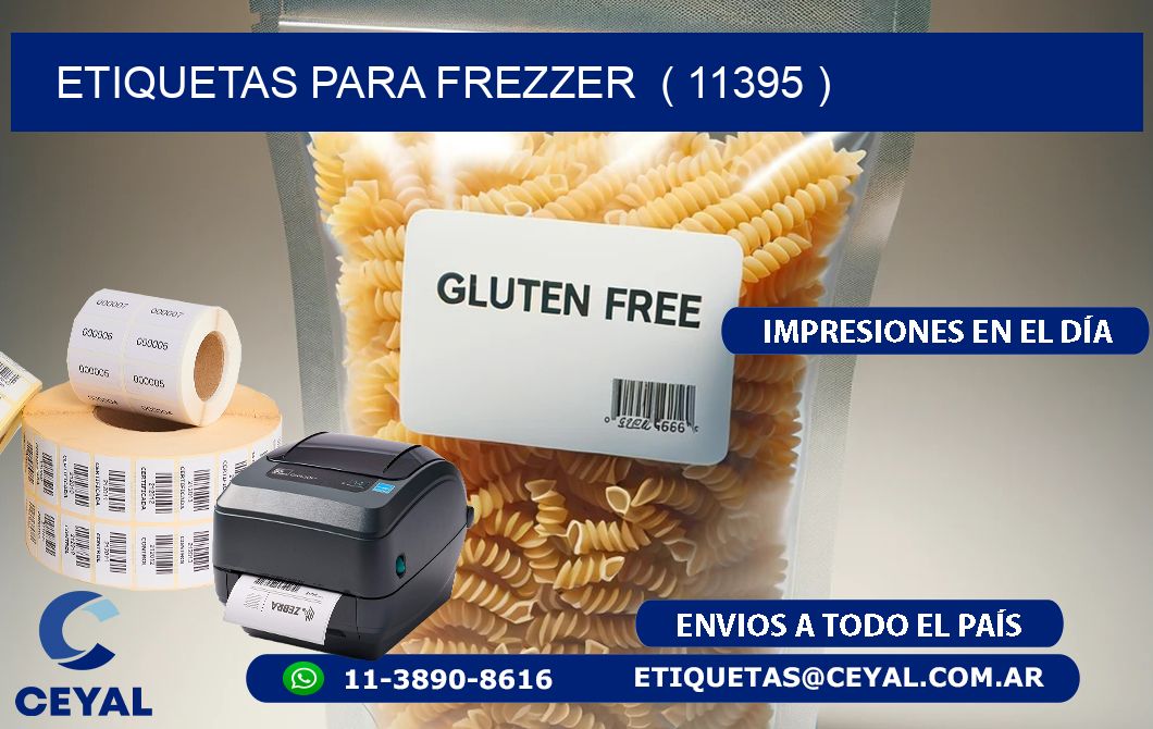 ETIQUETAS PARA FREZZER  ( 11395 )