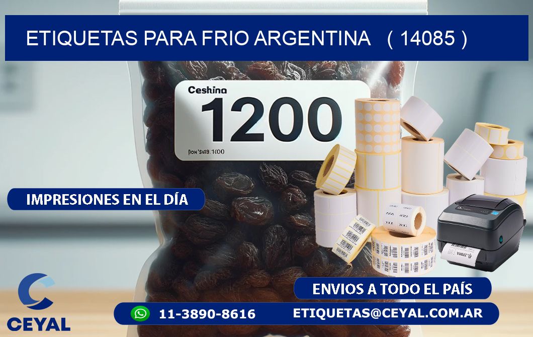 ETIQUETAS PARA FRIO ARGENTINA   ( 14085 )