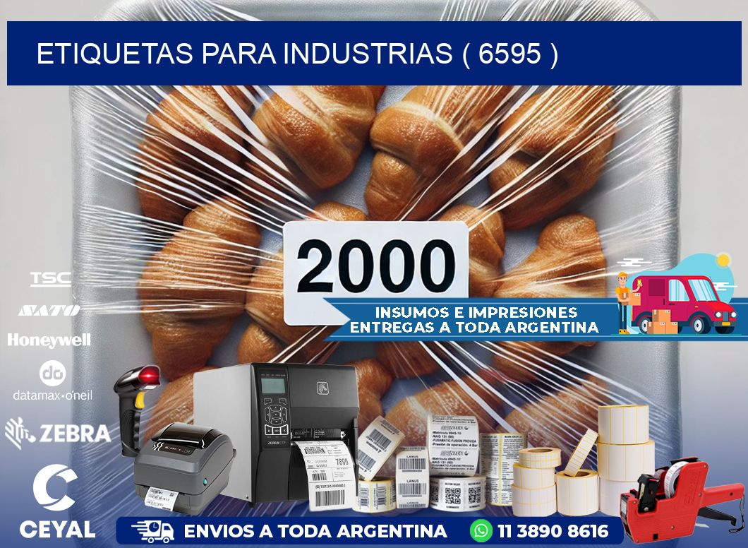 ETIQUETAS PARA INDUSTRIAS ( 6595 )