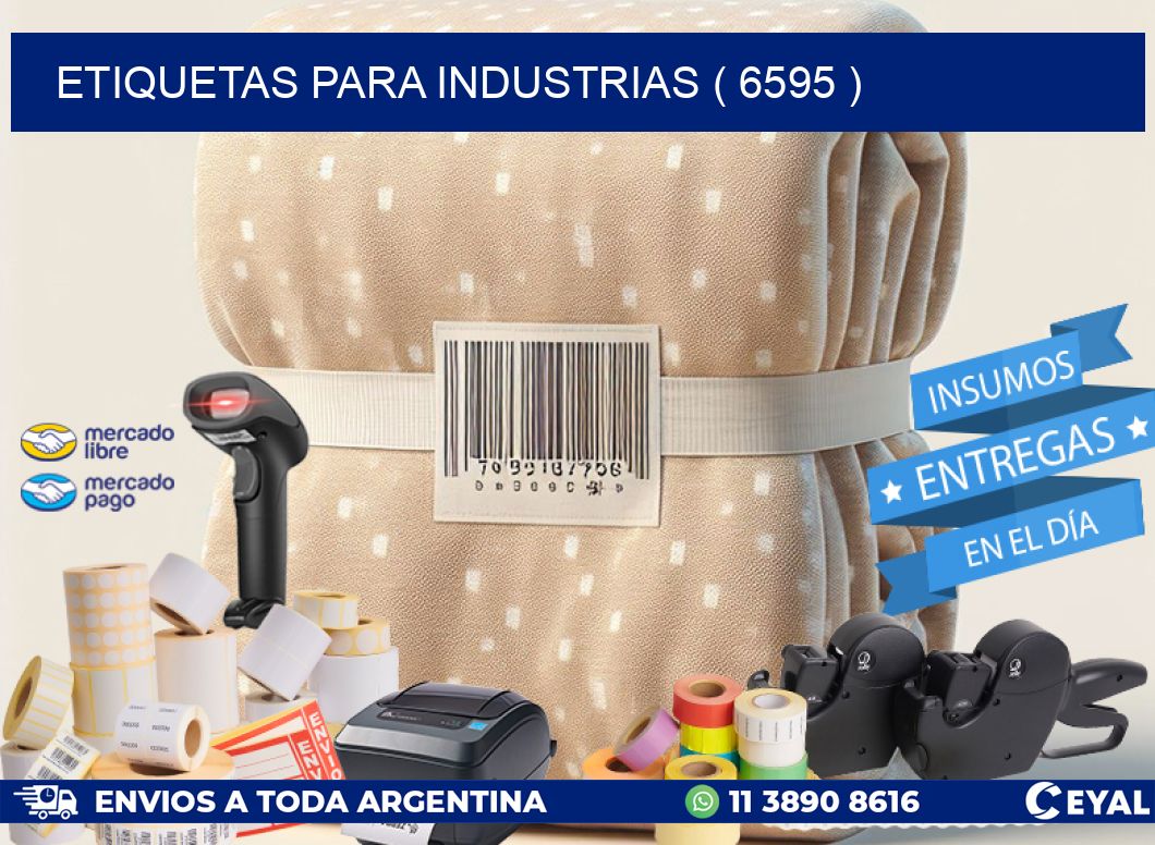 ETIQUETAS PARA INDUSTRIAS ( 6595 )