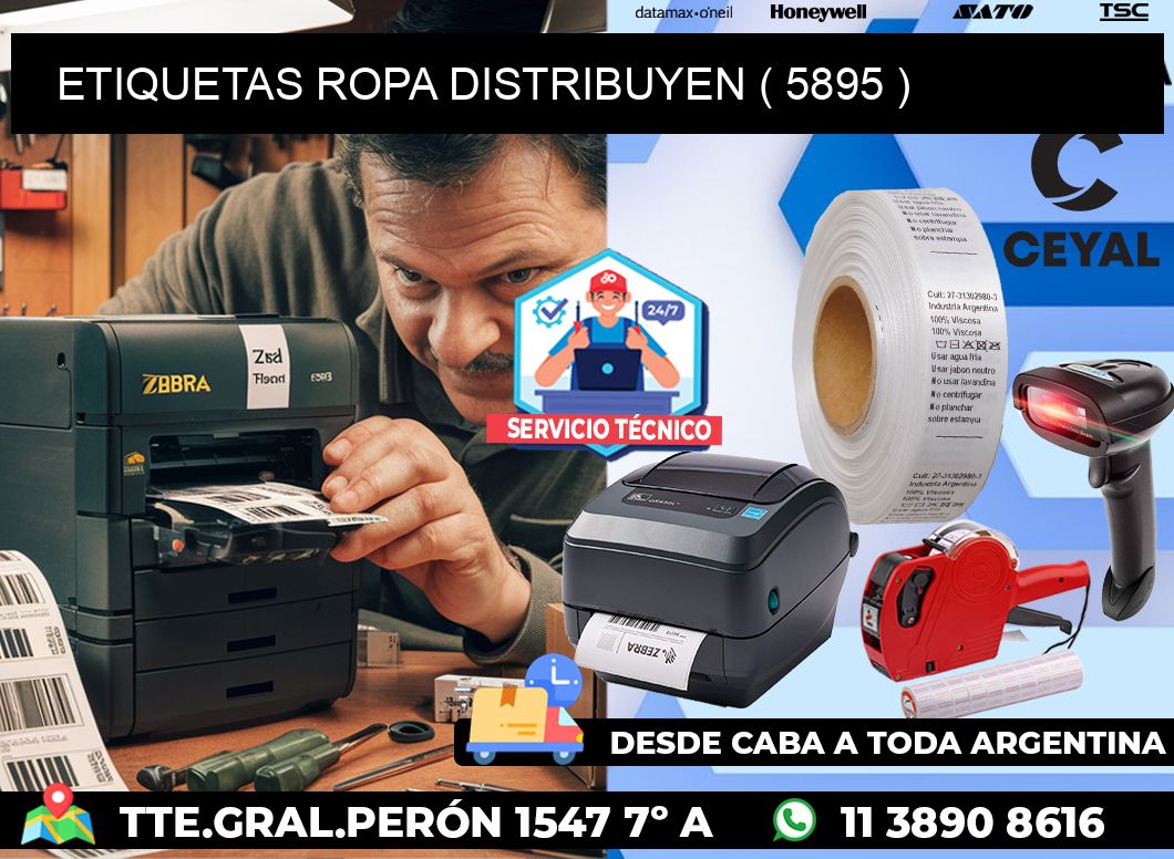 ETIQUETAS ROPA DISTRIBUYEN ( 5895 )