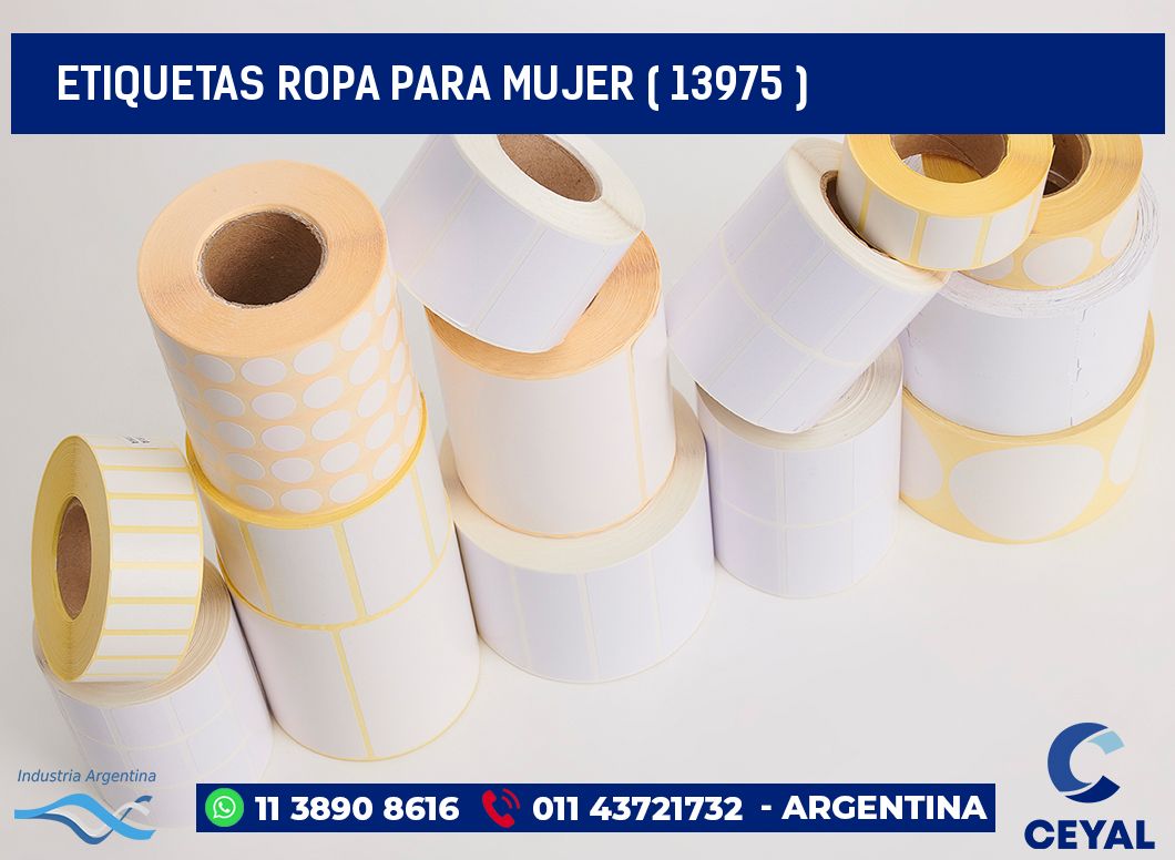 ETIQUETAS ROPA PARA MUJER ( 13975 )