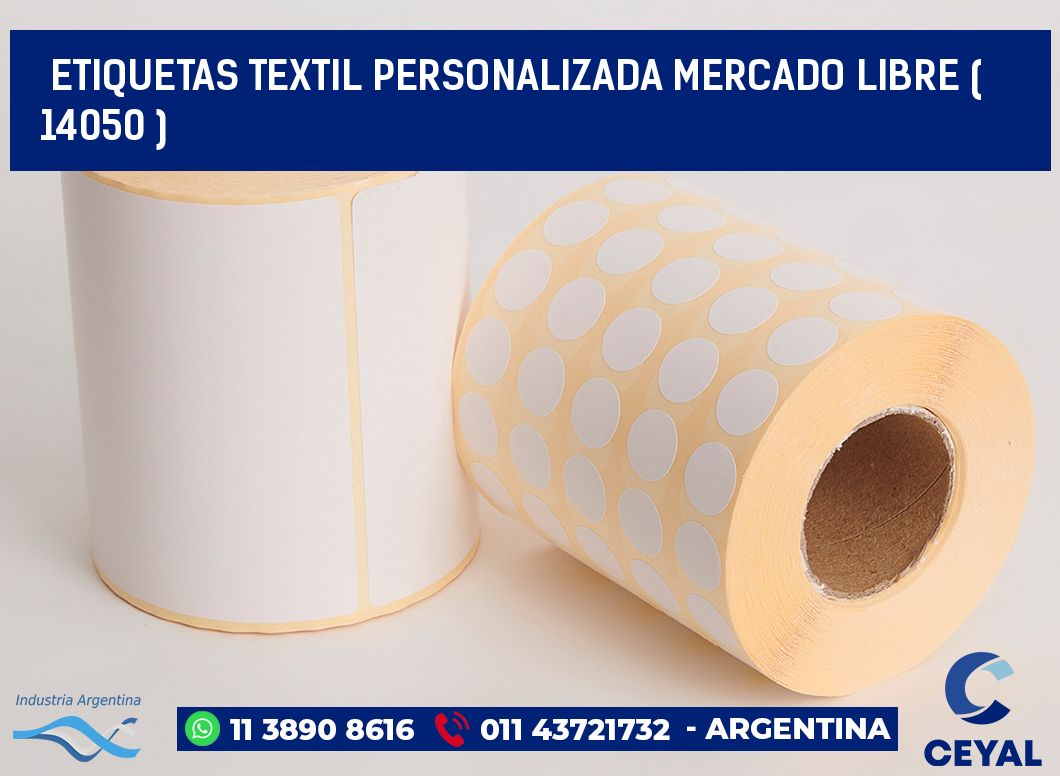 ETIQUETAS TEXTIL PERSONALIZADA MERCADO LIBRE ( 14050 )