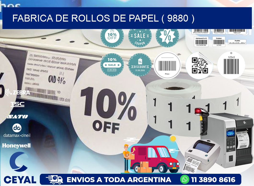 FABRICA DE ROLLOS DE PAPEL ( 9880 )