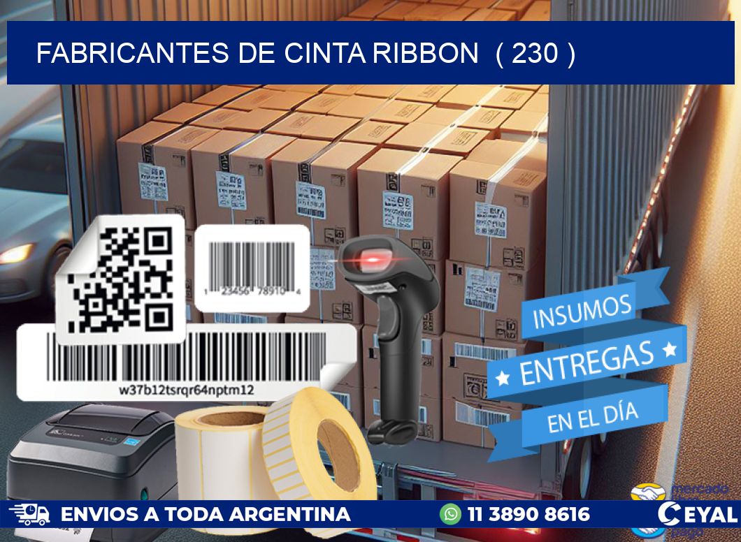 FABRICANTES DE CINTA RIBBON  ( 230 )