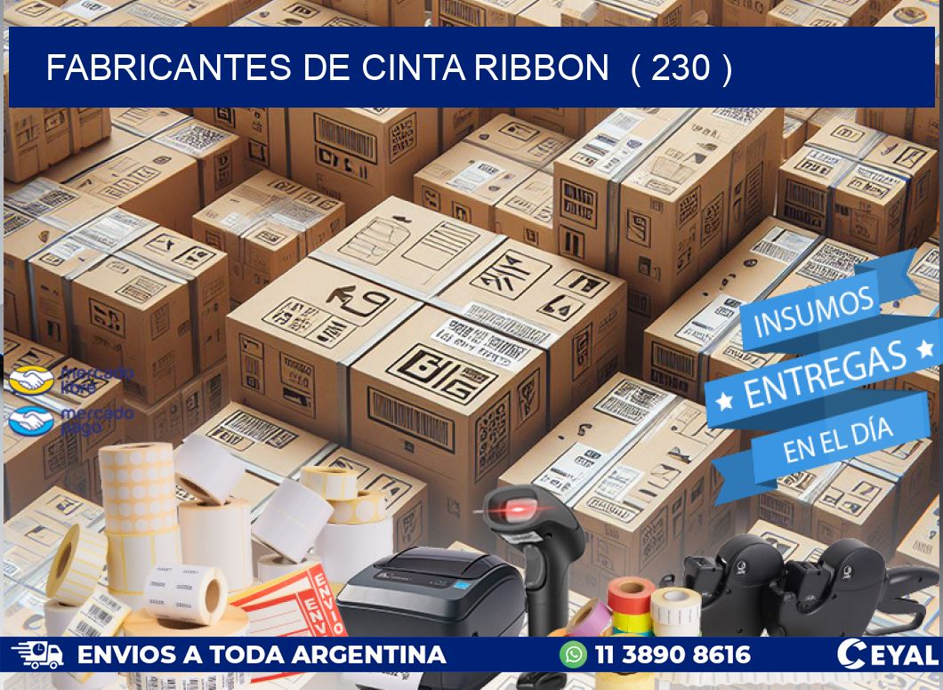 FABRICANTES DE CINTA RIBBON  ( 230 )