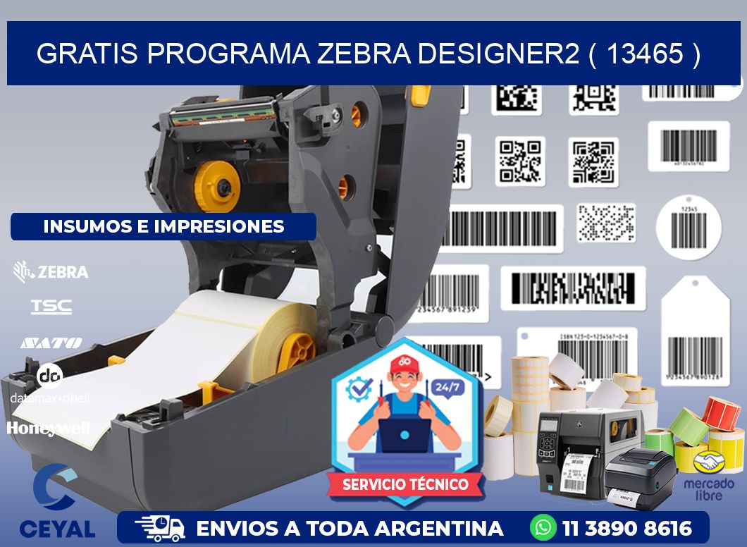 GRATIS PROGRAMA ZEBRA DESIGNER2 ( 13465 )