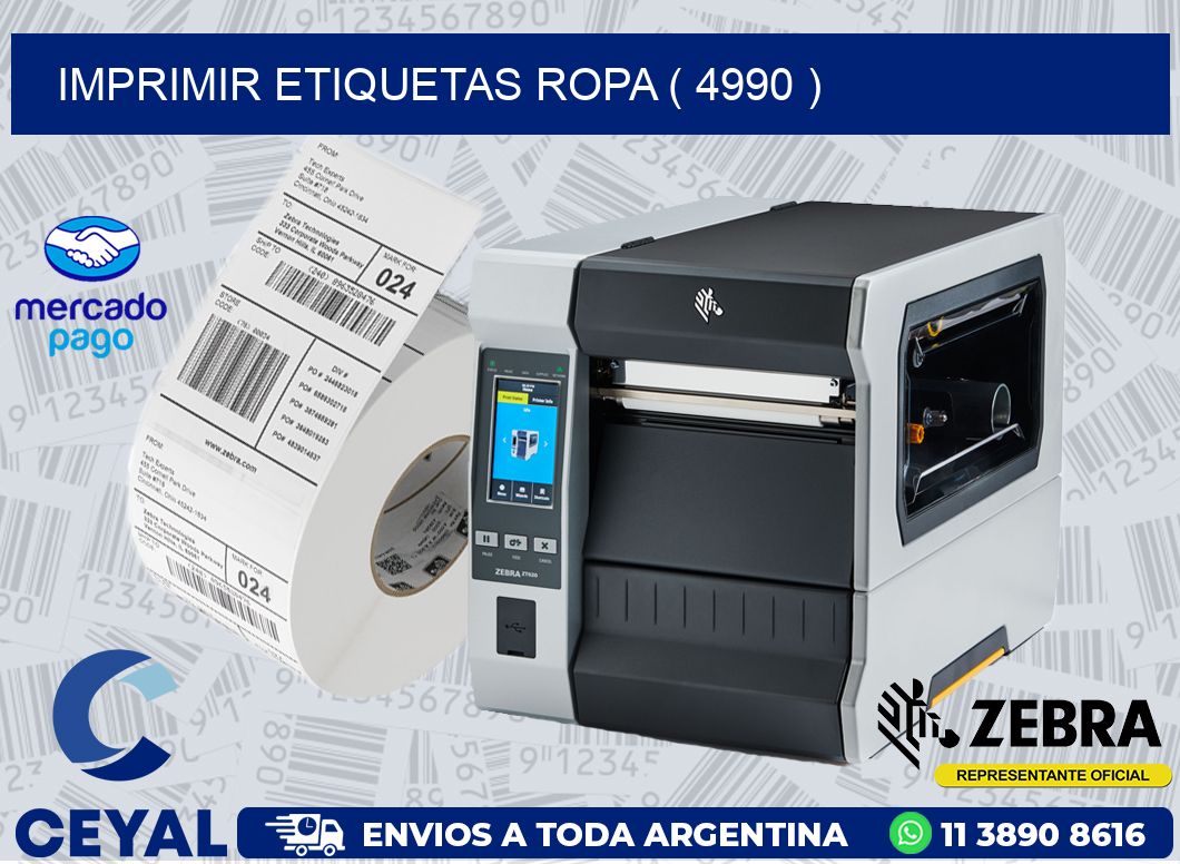 IMPRIMIR ETIQUETAS ROPA ( 4990 )