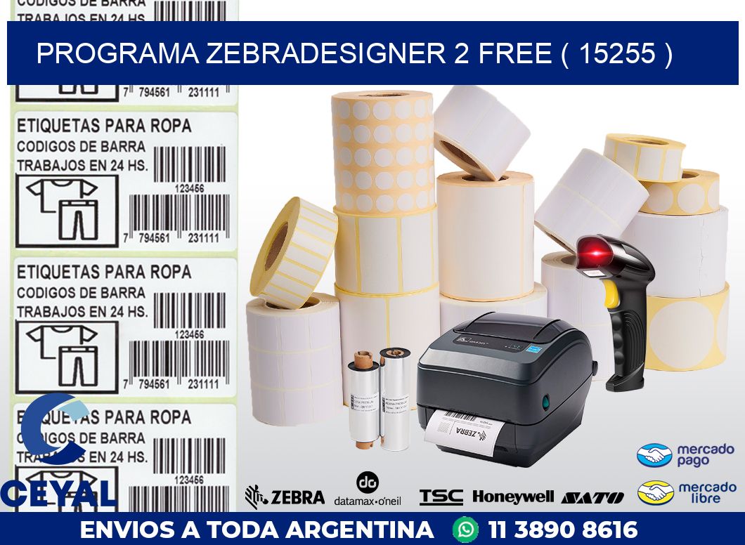 PROGRAMA ZEBRADESIGNER 2 FREE ( 15255 )