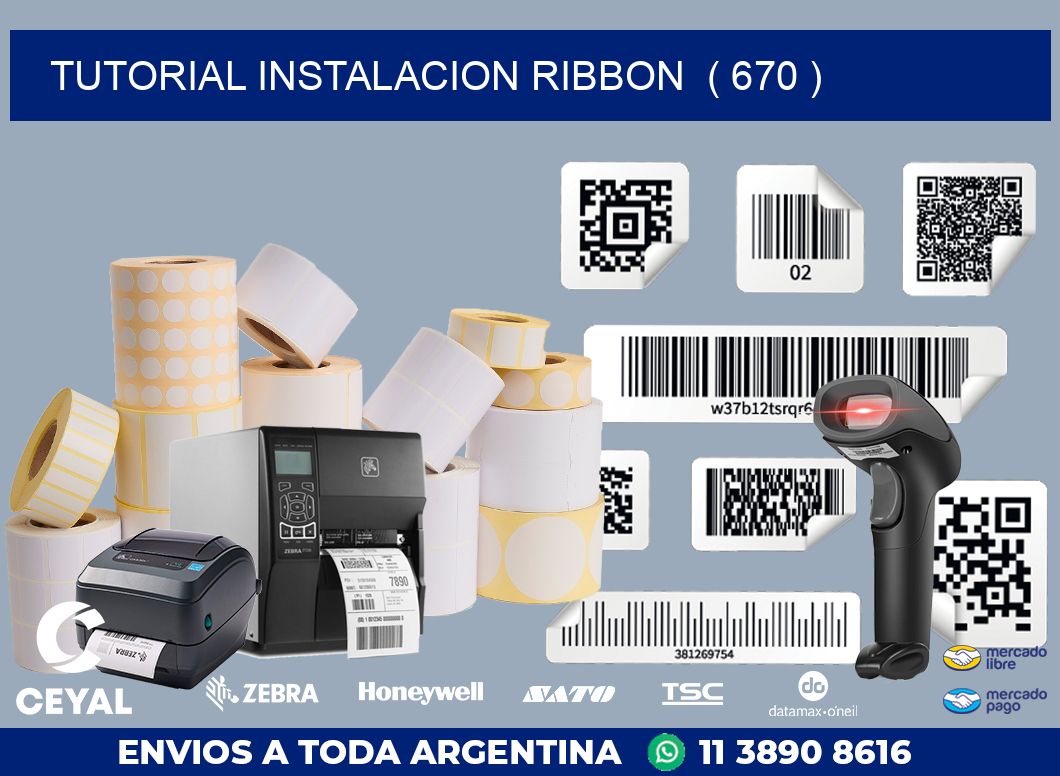 TUTORIAL INSTALACION RIBBON  ( 670 )