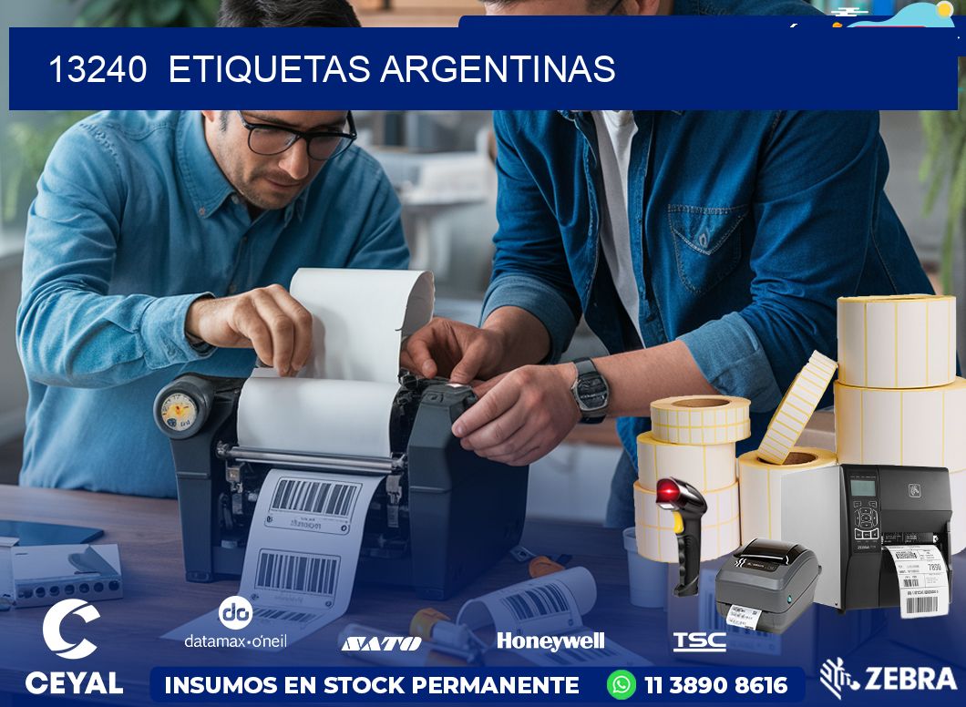 13240  ETIQUETAS ARGENTINAS