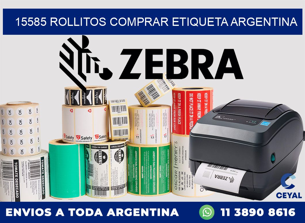 15585 ROLLITOS COMPRAR ETIQUETA ARGENTINA