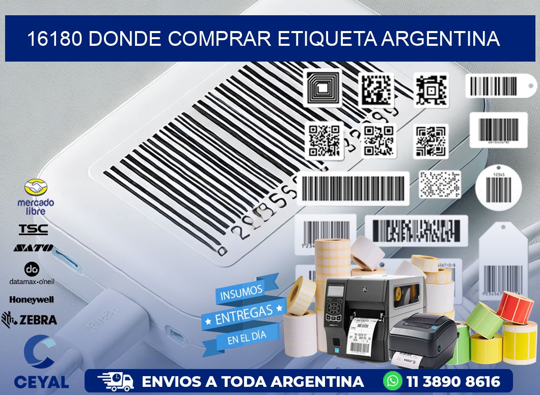 16180 DONDE COMPRAR ETIQUETA ARGENTINA