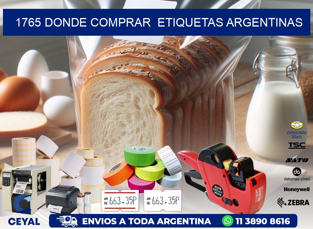 1765 DONDE COMPRAR  ETIQUETAS ARGENTINAS