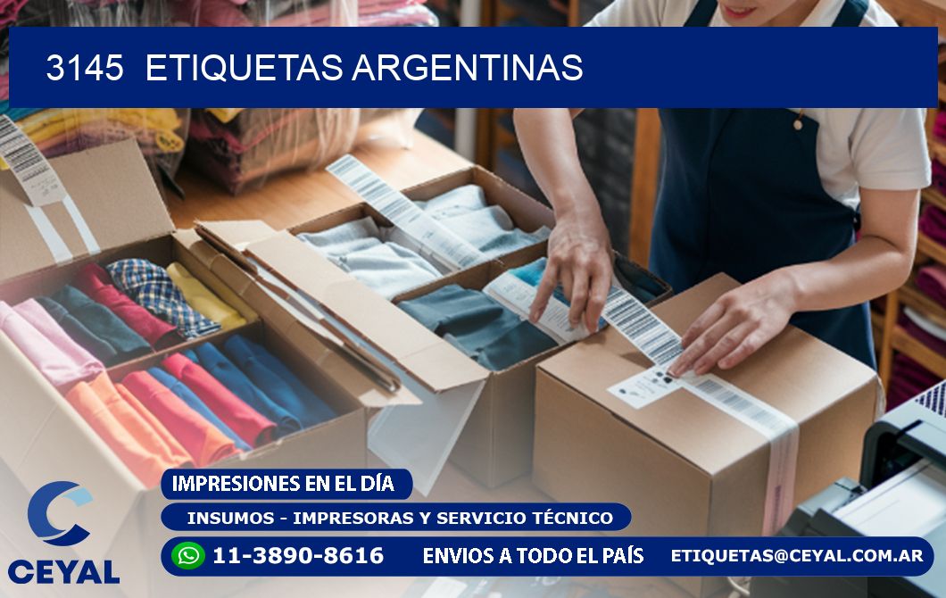 3145  ETIQUETAS ARGENTINAS