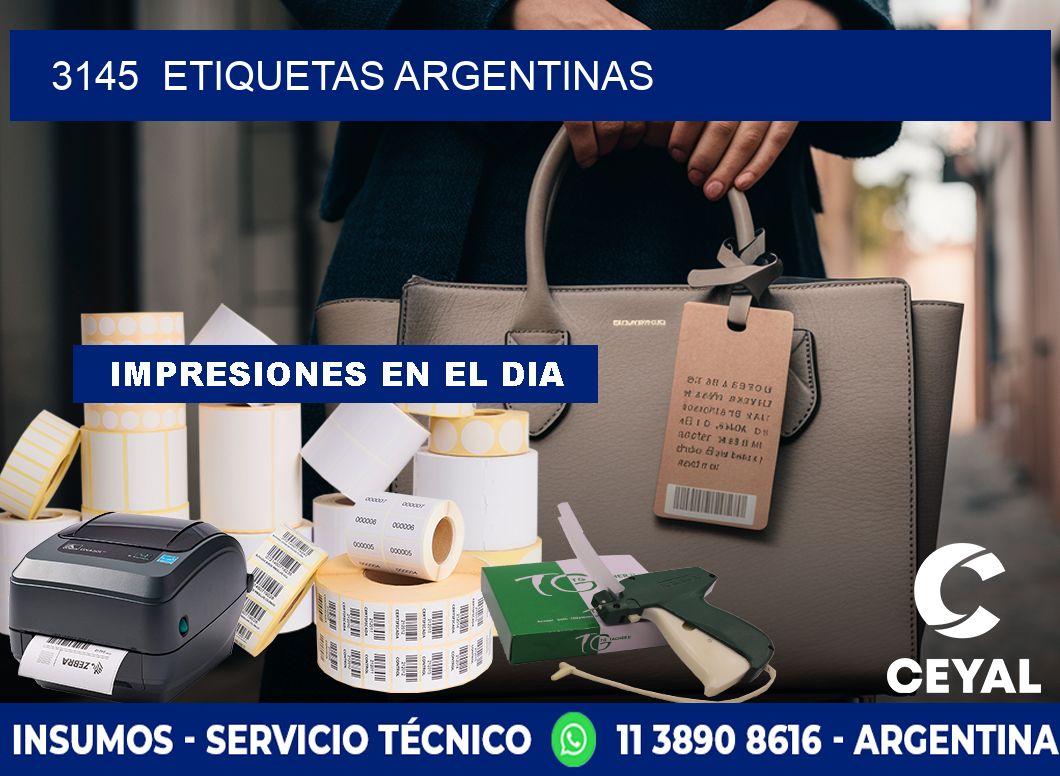 3145  ETIQUETAS ARGENTINAS