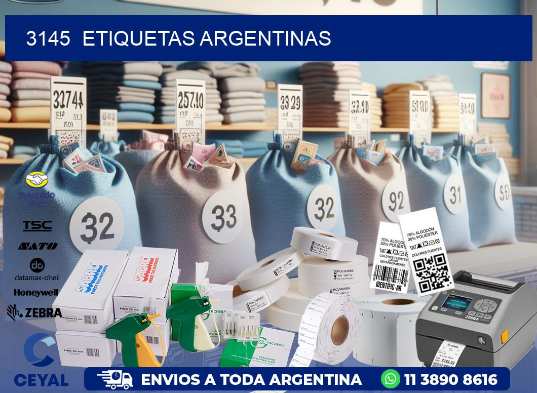 3145  ETIQUETAS ARGENTINAS