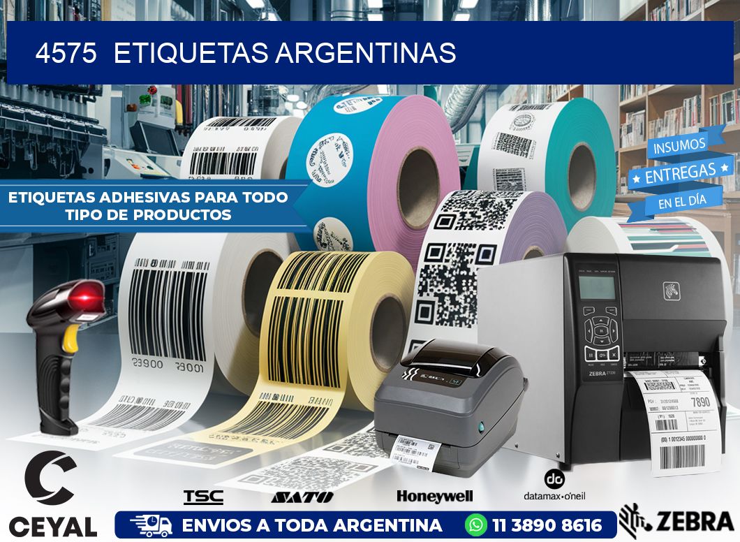 4575  ETIQUETAS ARGENTINAS