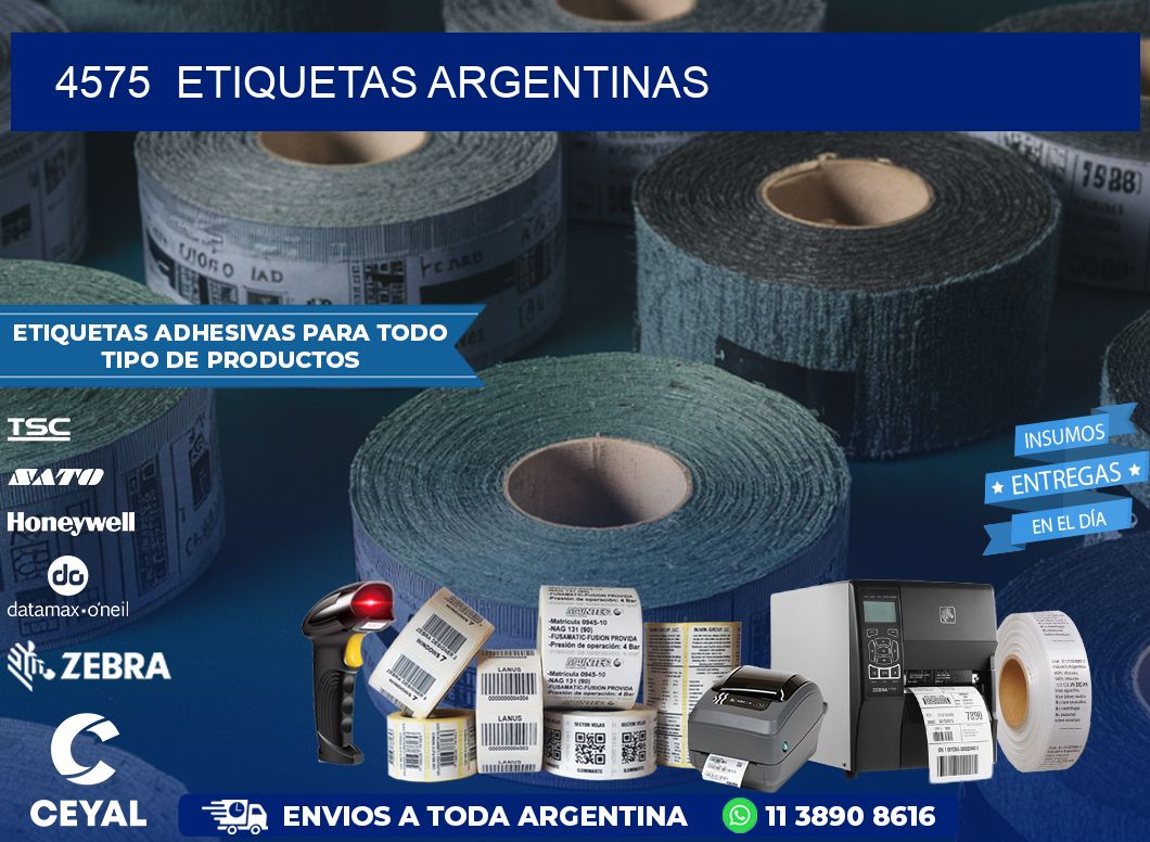 4575  ETIQUETAS ARGENTINAS