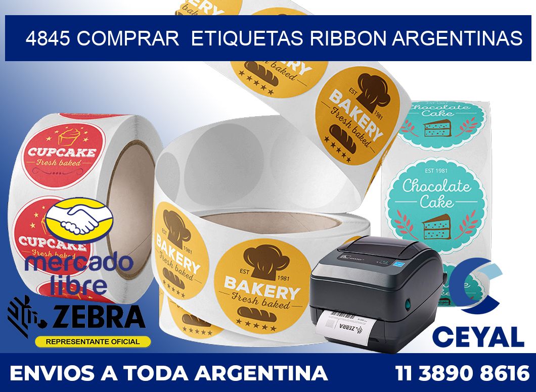 4845 COMPRAR  ETIQUETAS RIBBON ARGENTINAS