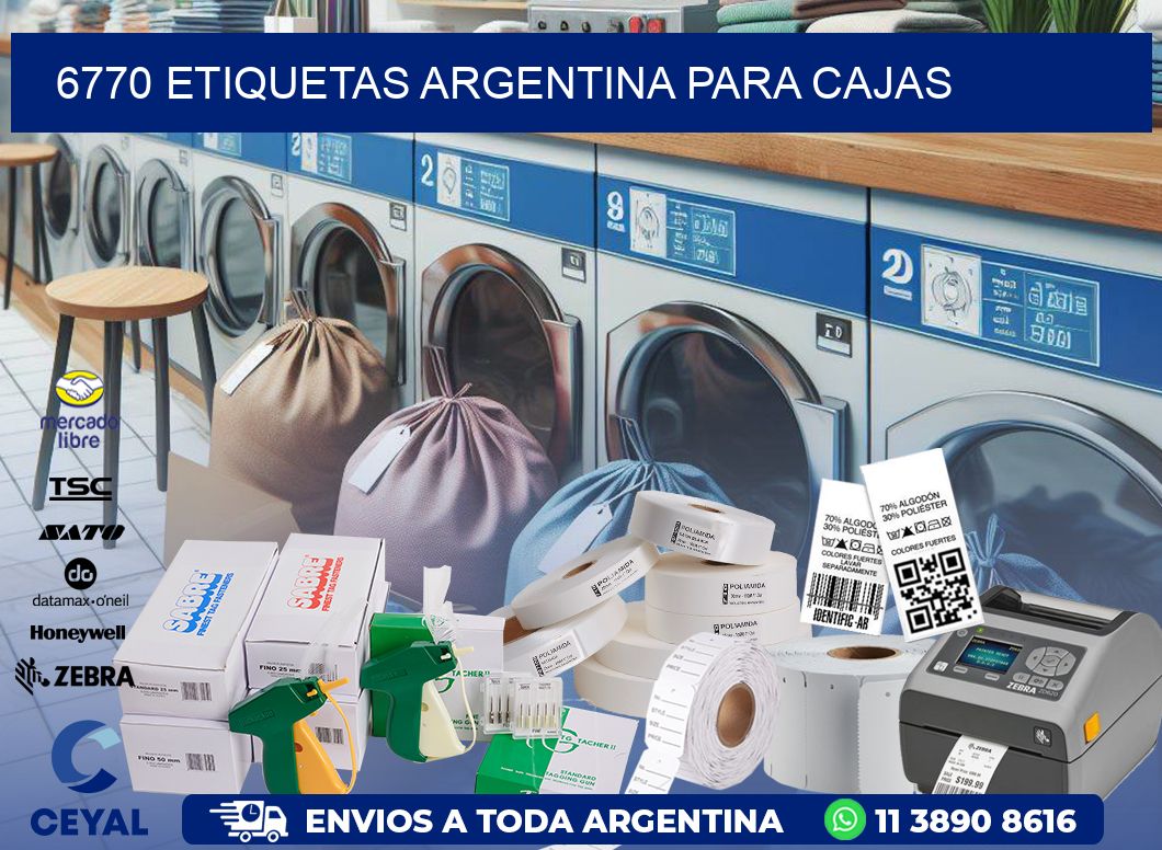 6770 ETIQUETAS ARGENTINA PARA CAJAS