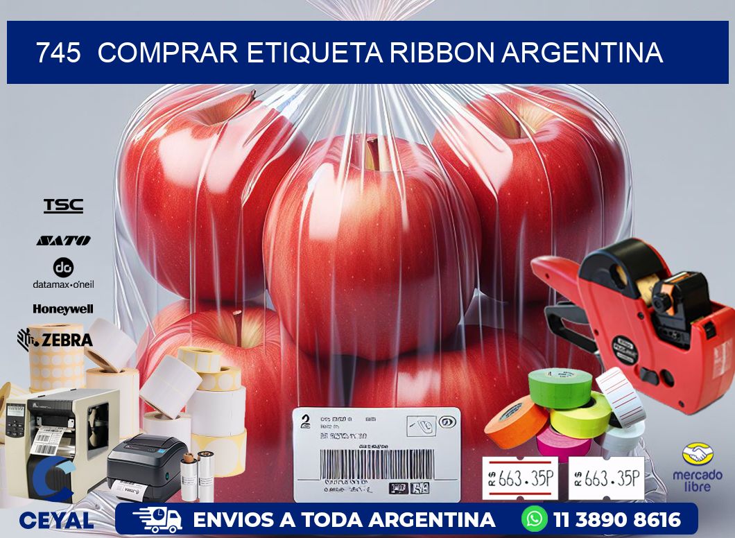 745  COMPRAR ETIQUETA RIBBON ARGENTINA